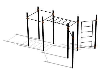 Спортивный комплекс воркаут ВС-117 в Тамбове