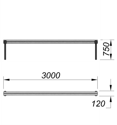 Бум бревно ДСК 3540 в Тамбове